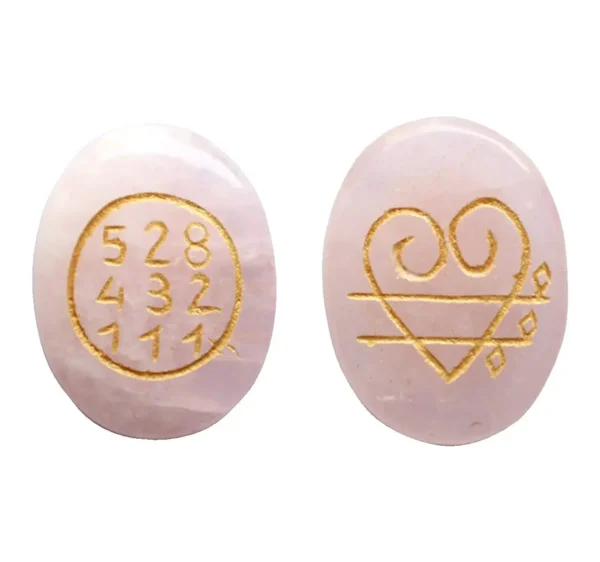 Certified Rose Quartz Zibu Amulet featuring a genuine rose quartz gemstone with intricate detailing, symbolizing love, healing, and spiritual balance
